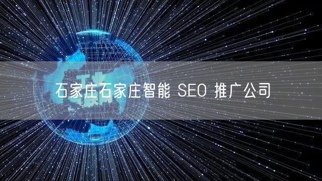 石家庄石家庄智能 SEO 推广公司
