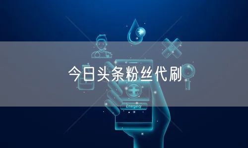 今日头条粉丝代刷