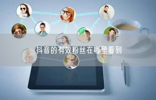 抖音的有效粉丝在哪里看到