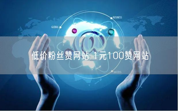 低价粉丝赞网站 1元100赞网站