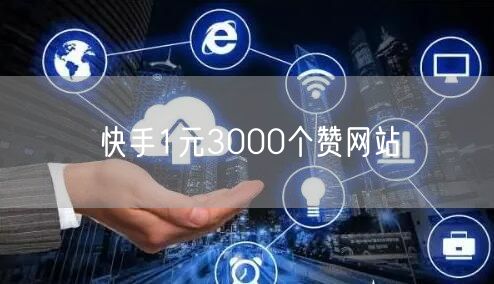 快手1元3000个赞网站