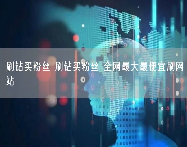 刷钻买粉丝 刷钻买粉丝 全网最大最便宜刷网站