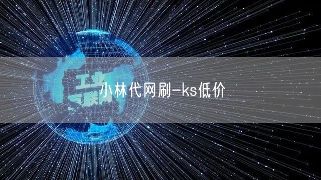 小林代网刷-ks低价