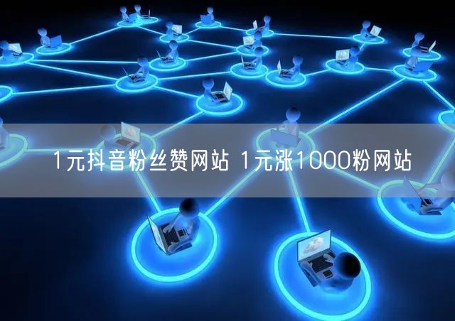 1元抖音粉丝赞网站 1元涨1000粉网站